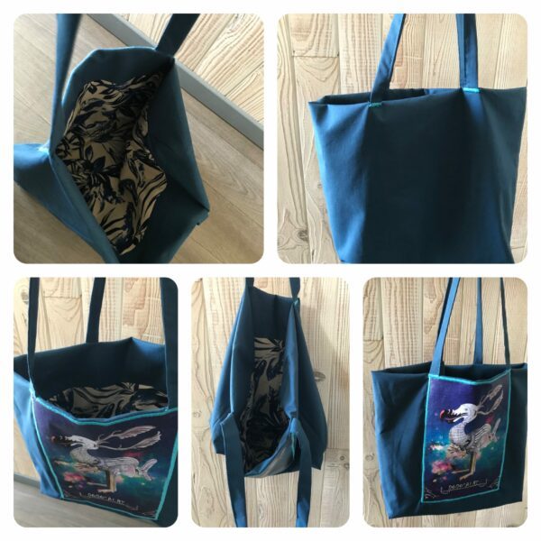 Tote Bag imprimé Dodosaure, chimère